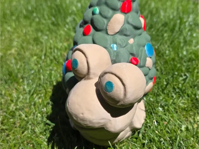 Speedy the Christmas Snail