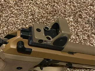 Trijicon RMR Mount for Baretta M9A4