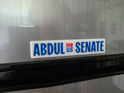 Abdul El-Sayed for US Senate Magnet