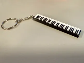 Piano Keyboard Key Chain