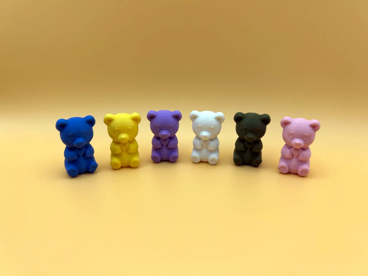 Cute Mini Bear - Figurine / Keychain view 2