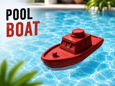 Floating Pool Boat