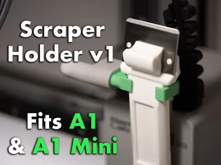 Bambu Lab Scraper holder for A1 & A1 Mini