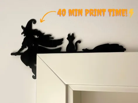 Witch door topper - Halloween