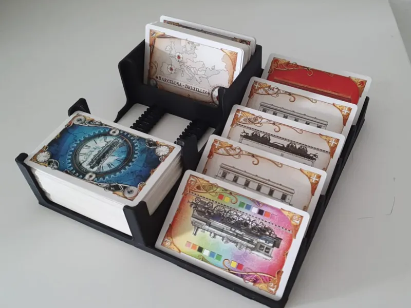 Card holder for Ticket to Ride