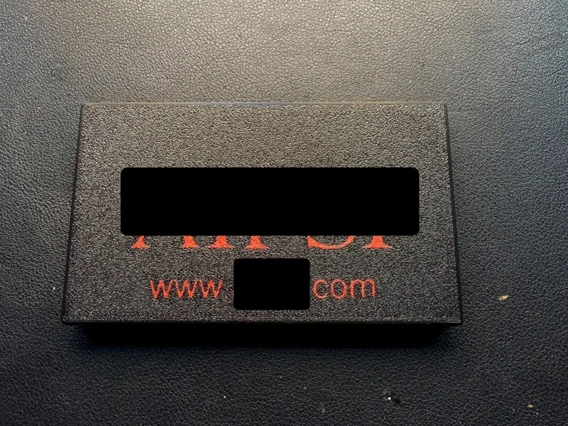 Slide Top Case - Cards