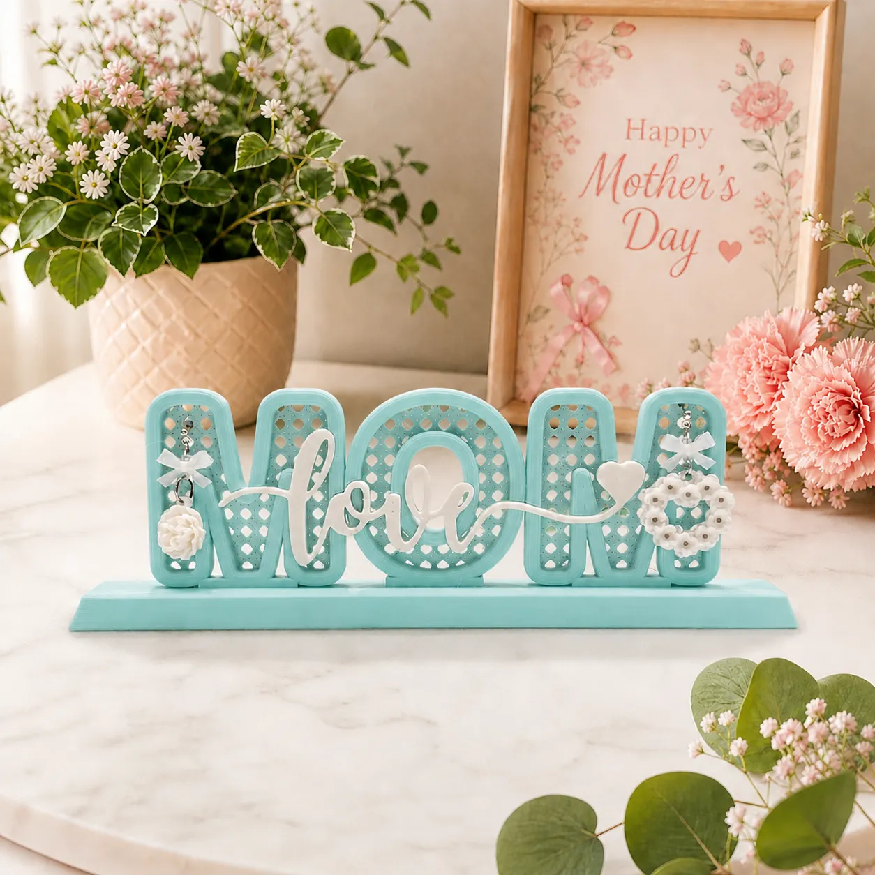 MOM Love Earring Display view 3