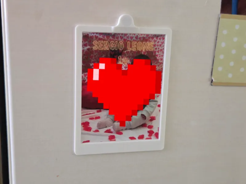Photo frame magnetic (94x71mm) refrigerator