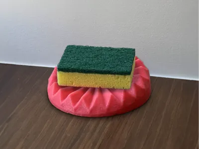 Ripple Soap & Sponge Holder