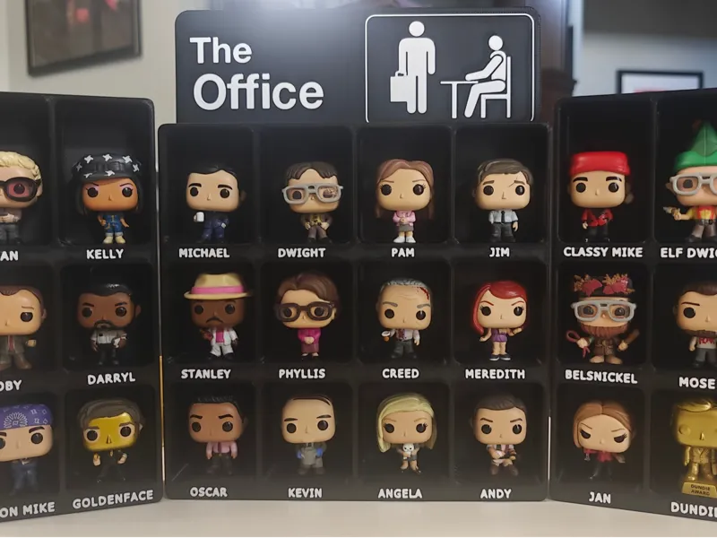 The Office mini funko pop stand (Advent Calendar)