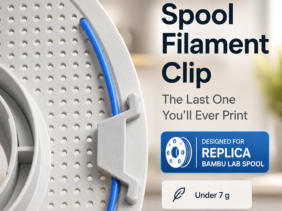 BL Spool (replica) Filament Clip AMS and AMS 2 Pro