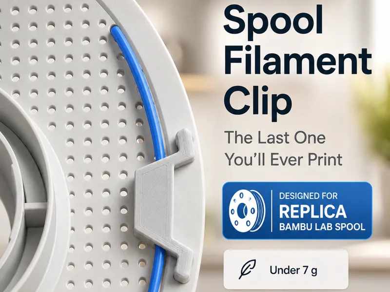 BL Spool (replica) Filament Clip AMS and AMS 2 Pro