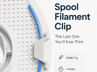 BL Spool (replica) Filament Clip AMS and AMS 2 Pro