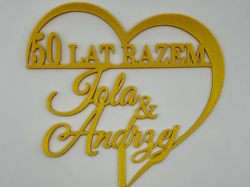 Topper - 50 LAT RAZEM Jola & Andrzej