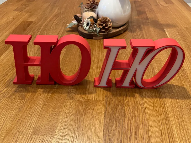 Ho Ho Christmas Decoration