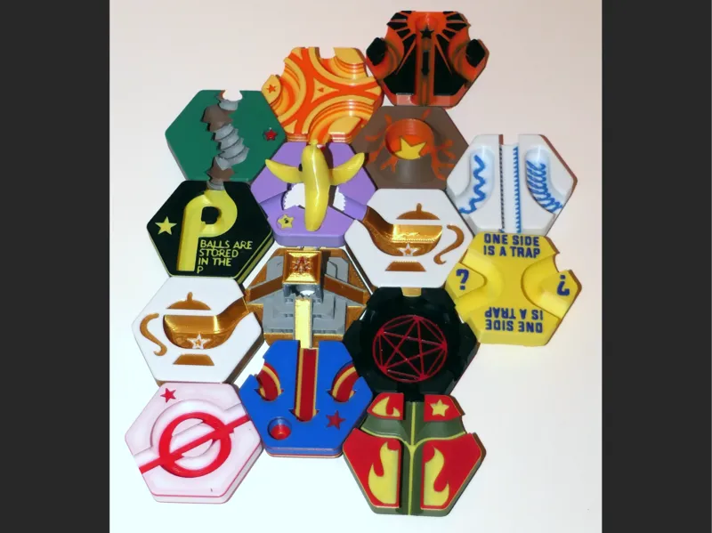 Hextraction Tiles Set J - BAM!