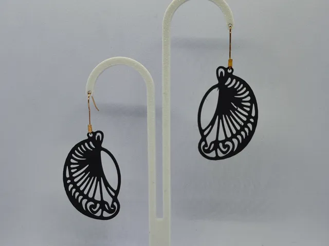Aretes Concha de Medianoche