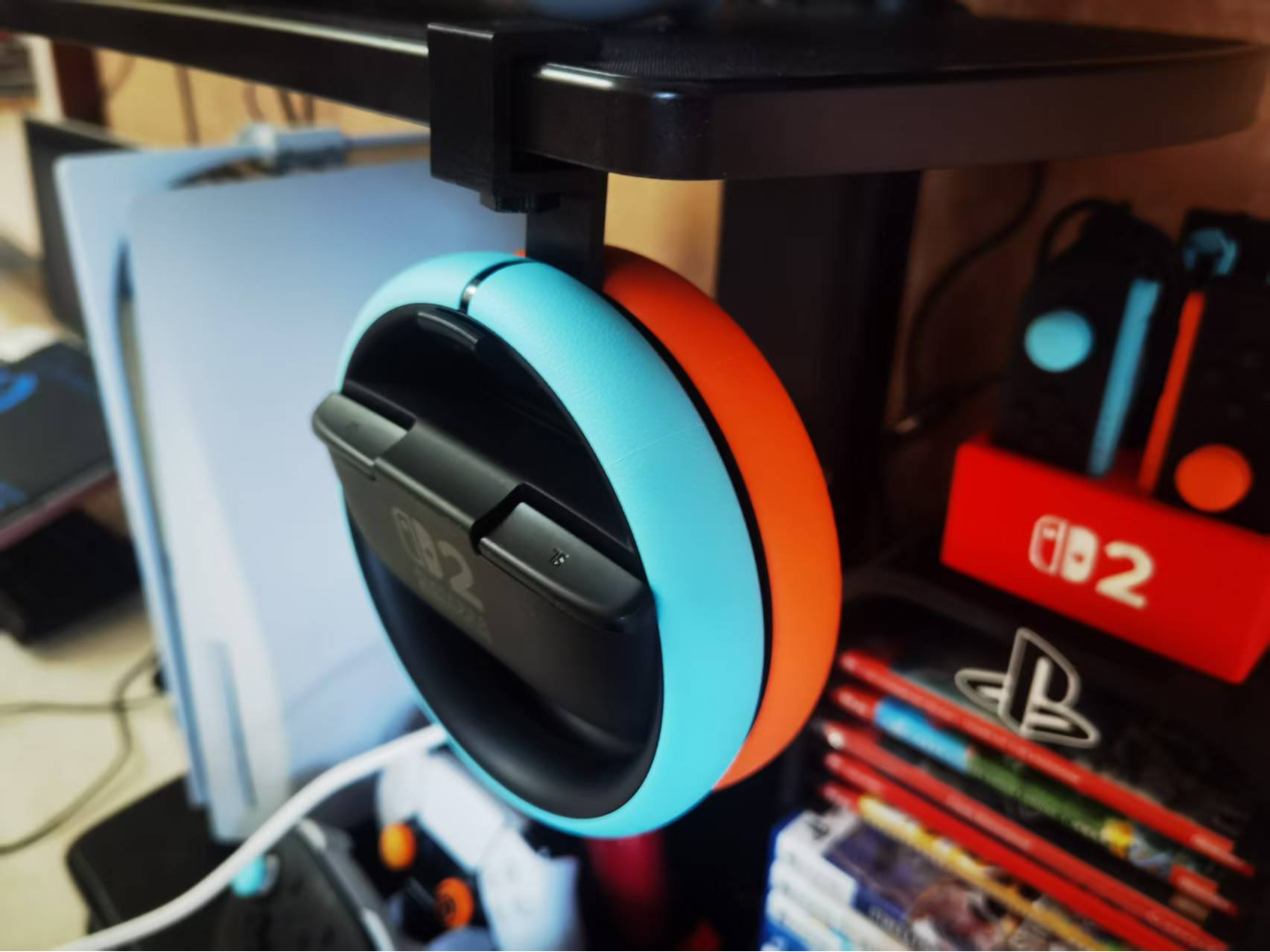 switch2方向盘挂钩支架收纳