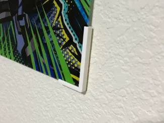 Acrylic picture mount command strip Compatible