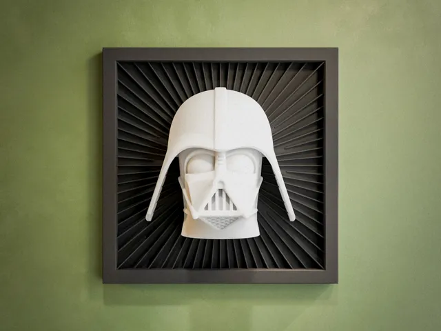 Darth Vader - Star Wars 3D-Wallart - No AMS
