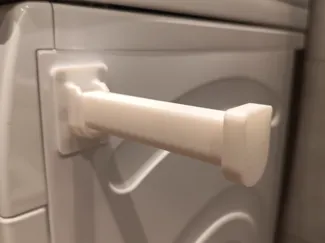 Magnet toilet paper holder Ikea Tisken