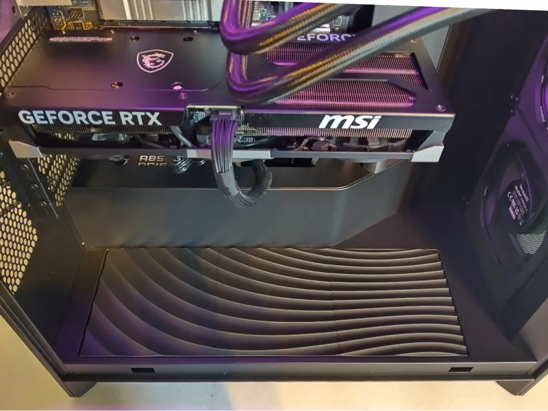 NZXT H7 Flow bottom fan cover