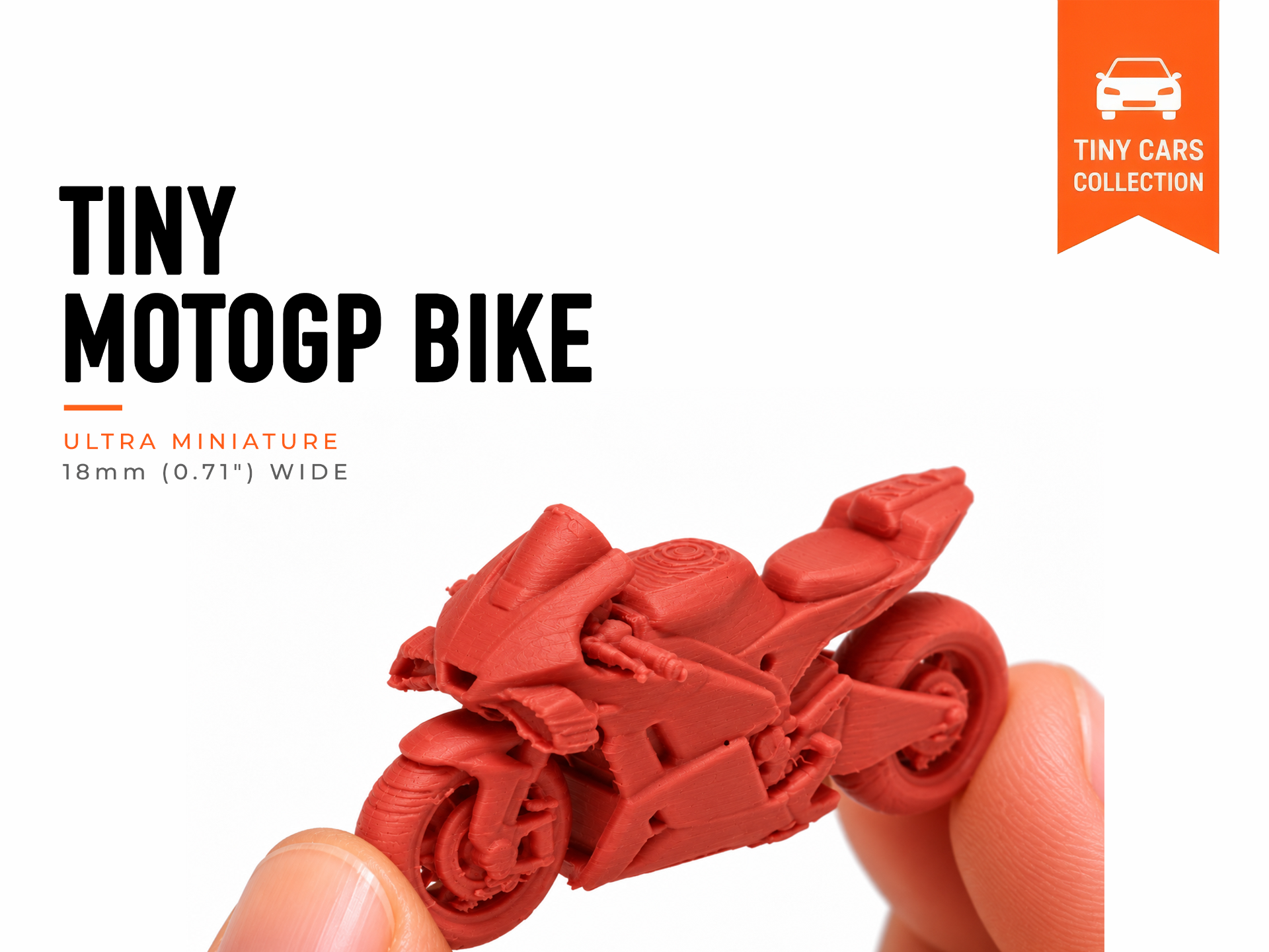 Tiny MotoGP Bike - Mini Cars Series - 1