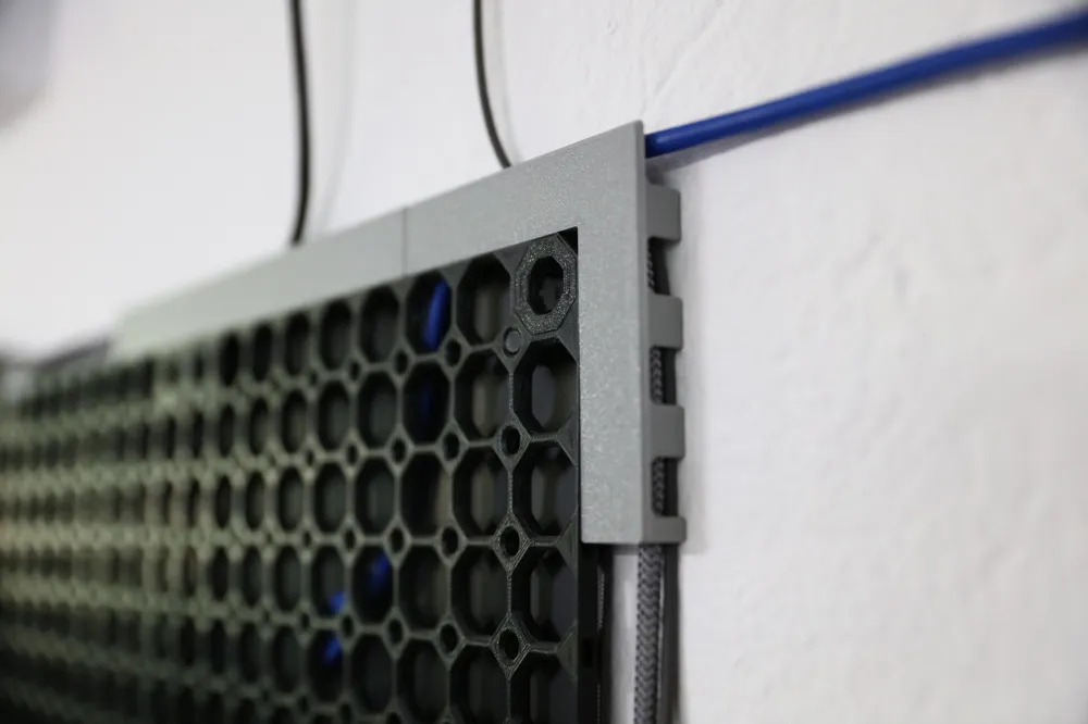 Multiboard Side Cable Channel Organizer System - Free 3D Print Model ...