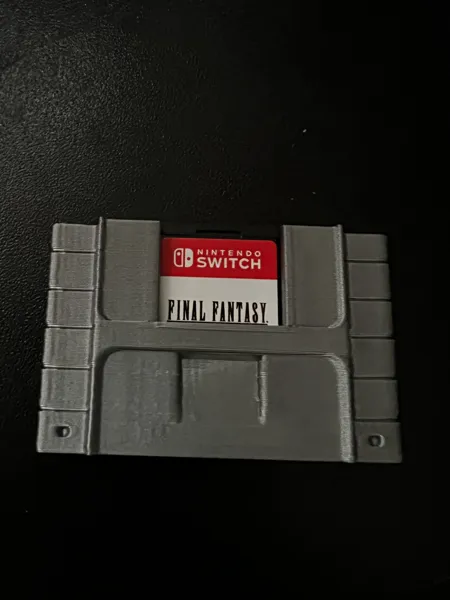 Porte-cartouche Switch façon SNES