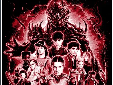 Stranger things 5 Hueforge
