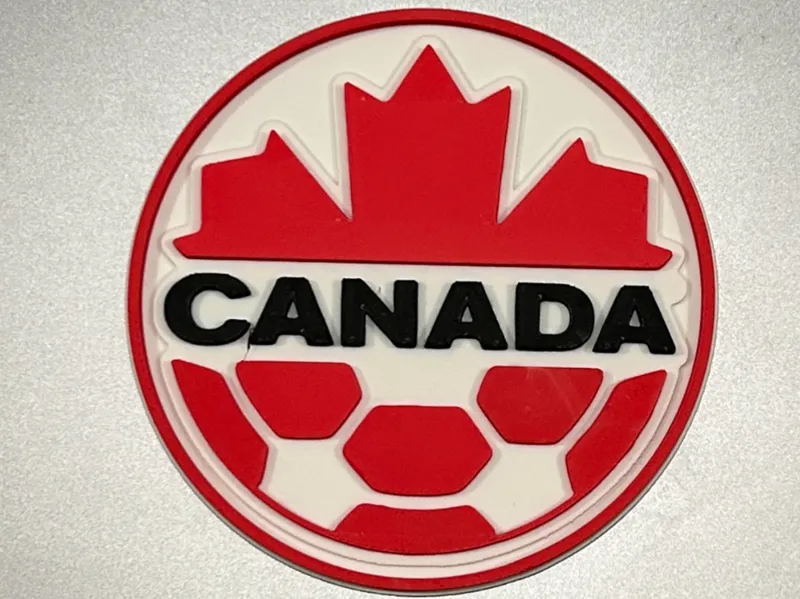 Soccer Canada Coasters White