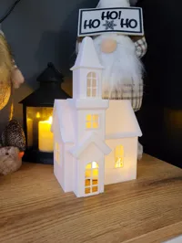 Lanterne de Noël en forme d'église — photo 1