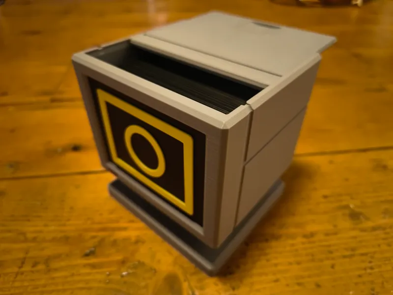 Sonic Item Box MtG Commander Deckbox 100+