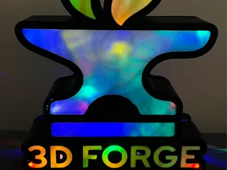3D Forge Logo Lightbox
