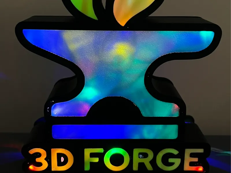 3D Forge Logo Lightbox