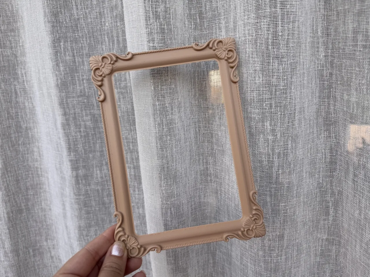 Fast Floral Baroque Vintage Frame decoration view 4