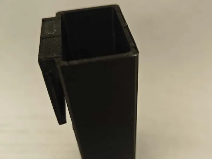 Penholder for wall organizer grid