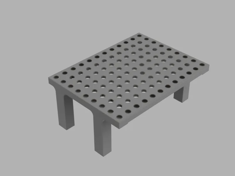 Templeboard Riser 9x12 Grid 60mm [9-12-60-2-3]