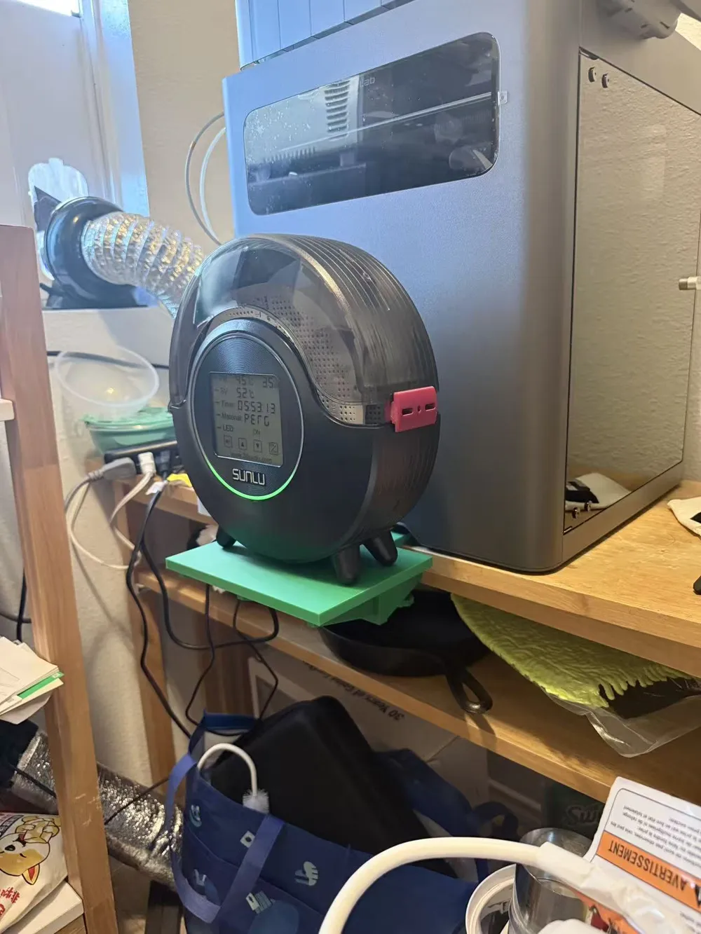 AMS HT & Filament Dryer Table Extender | X2D Setup - Free 3D Print ...
