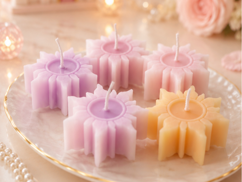 Princess sun candle  silicone mold 20 mm