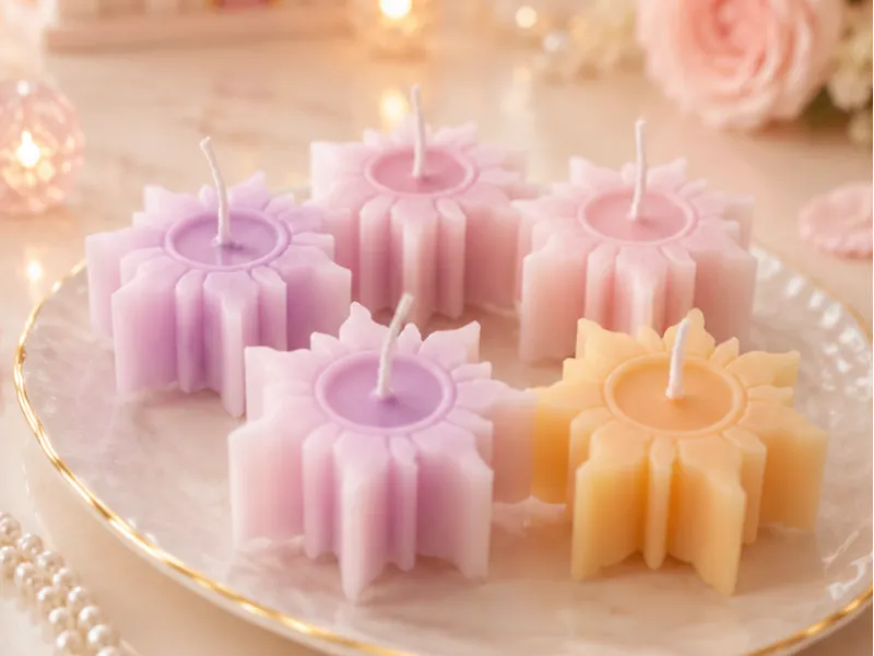 Princess sun candle  silicone mold 20 mm