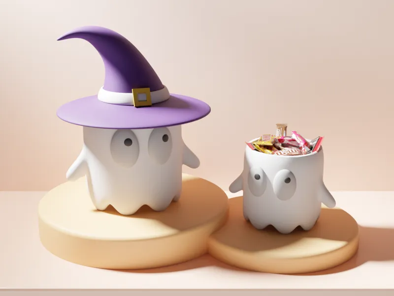 Ghost Candy Bowl