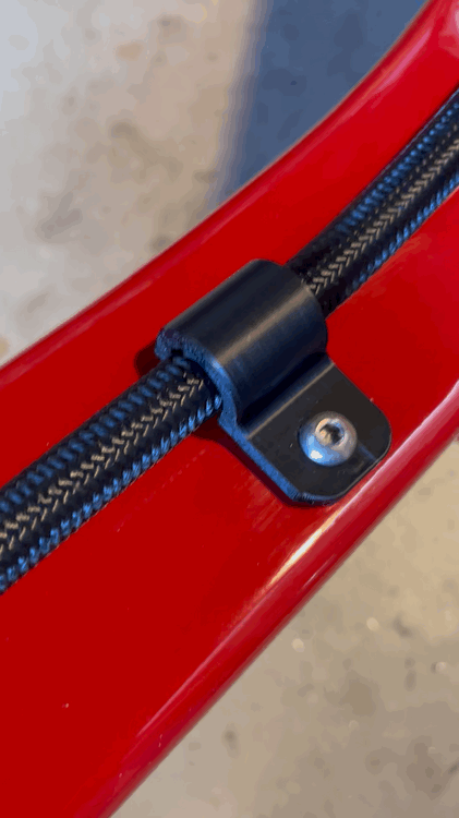 6AN Hose Clamp  / 1/0 Battery Cable Clamp 