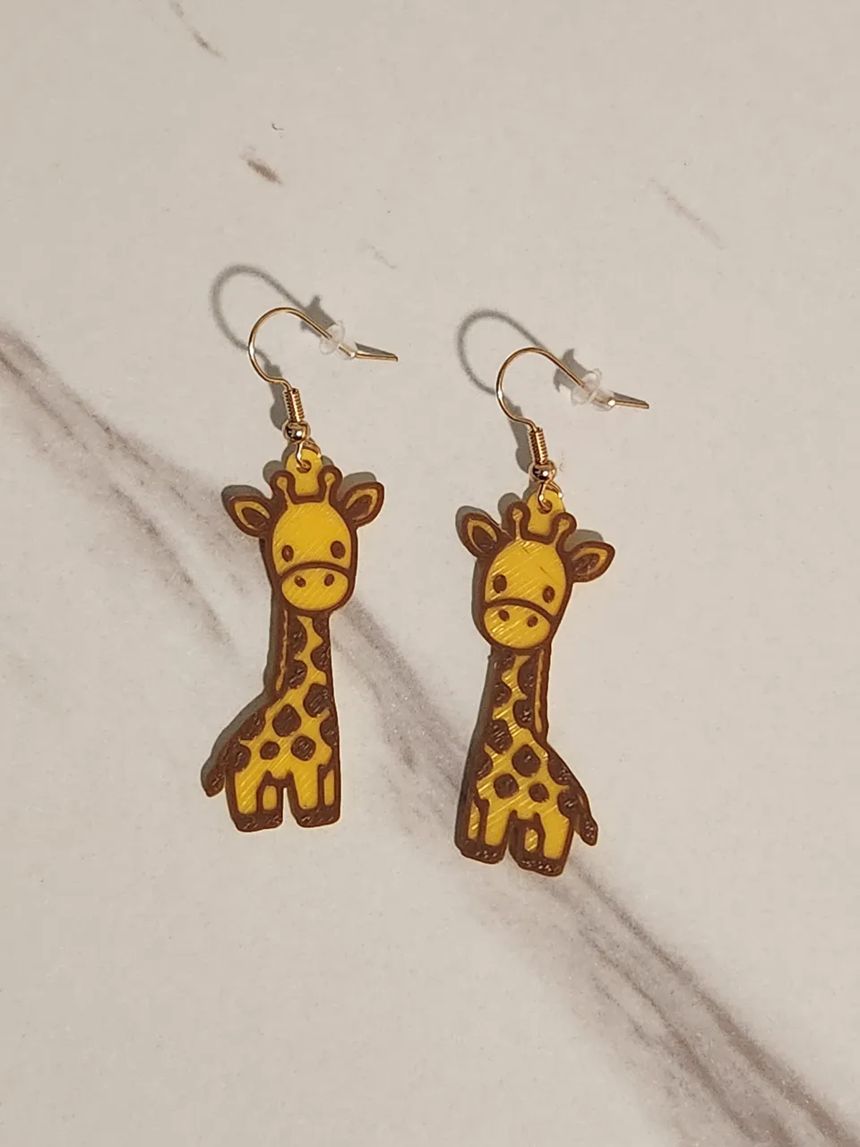 Giraffe Earrings view 3