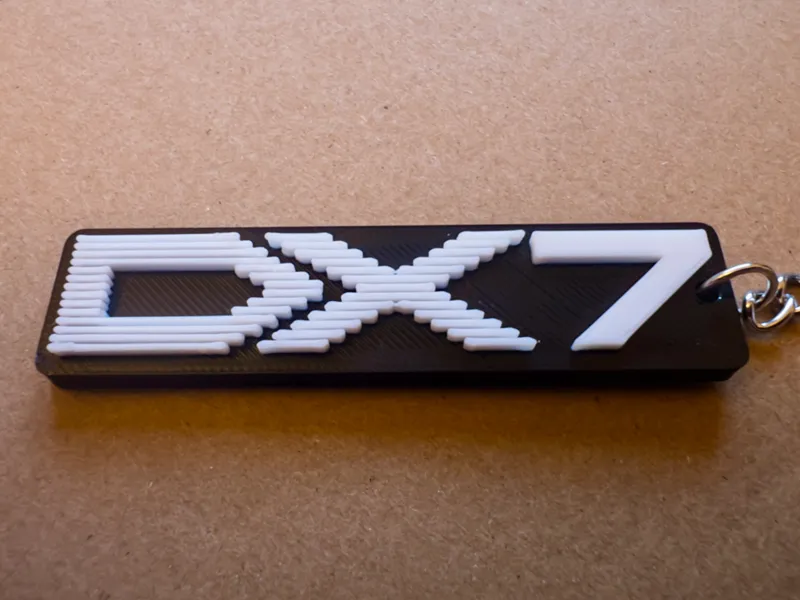 Yamaha DX7 Synthesiser Logo