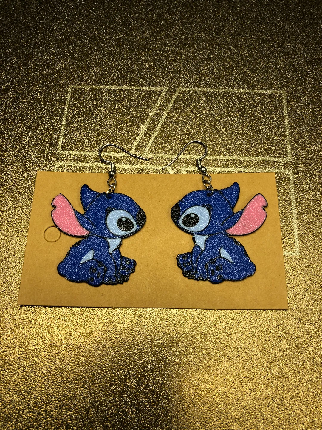 Stitch earrings AMS, 0.4 mm nozzle view 2