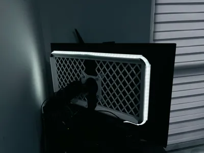 Universal LED strip VESA holder for AMBILIGHT 27"