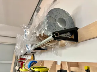 French Cleat Spool Rack for 3/4 Ply and 1" Conduit