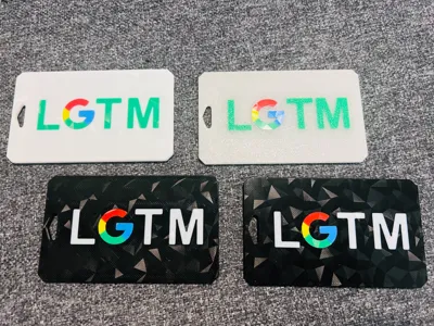 LGTM badge holder without white circle in "G"