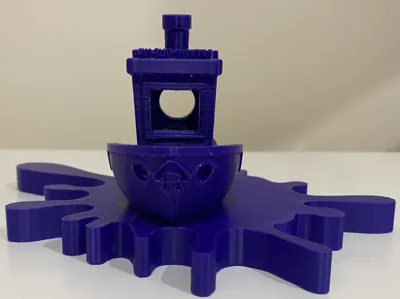 Splatoon themed benchy